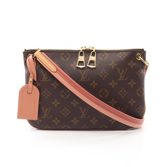 Louis Vuitton Loretta Shoulder Bag PVC Leather