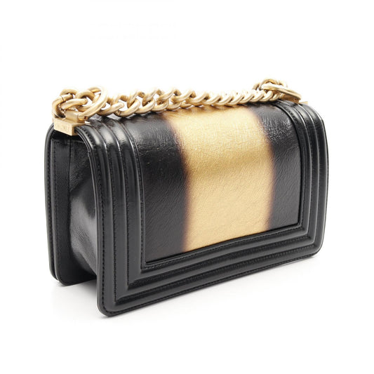 Chanel Boy Small Leather Shoulder Bag A67085