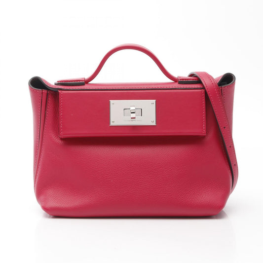 Hermes 24/24 Mini Verso Handbag Pink