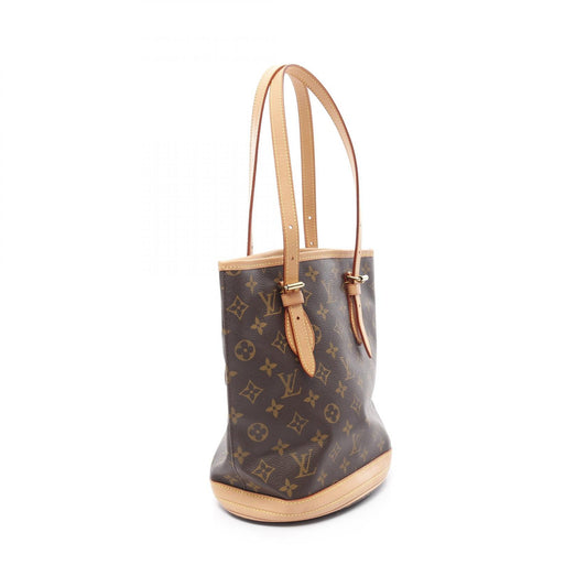 Louis Vuitton Monogram Bucket PM Handbag M42238