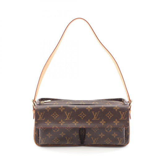 Louis Vuitton Vivacite MM Monogram Shoulder Bag