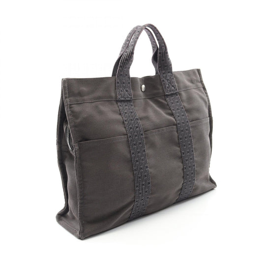 Hermes Aline MM Tote Bag Nylon Canvas