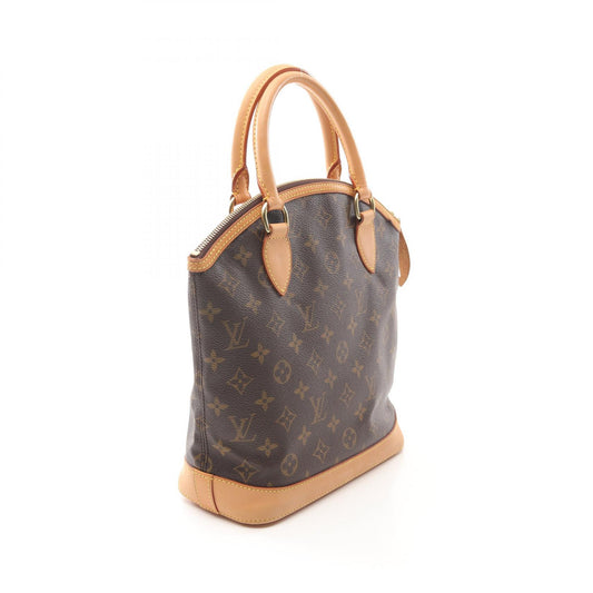 Louis Vuitton Lockit Handbag PVC Canvas Leather