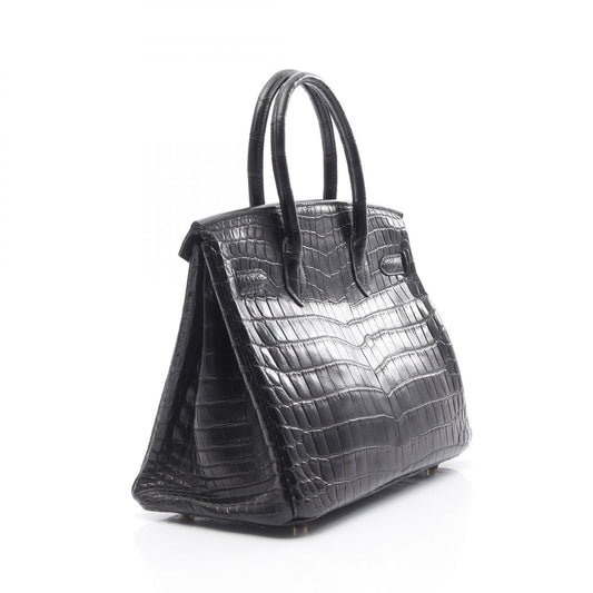 Hermes Birkin 30 Handbag Black