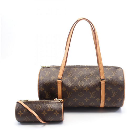 Louis Vuitton Papillon 30 Handbag Monogram Brown