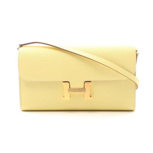 Hermes Constance Long To Go Leather Shoulder Bag