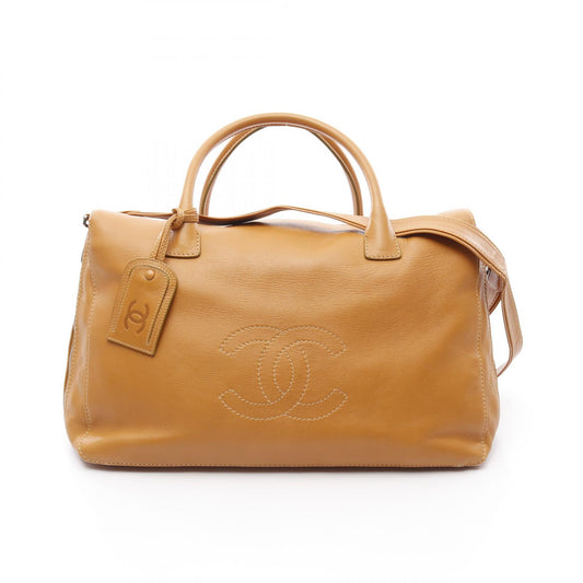 Chanel Leather Boston Bag