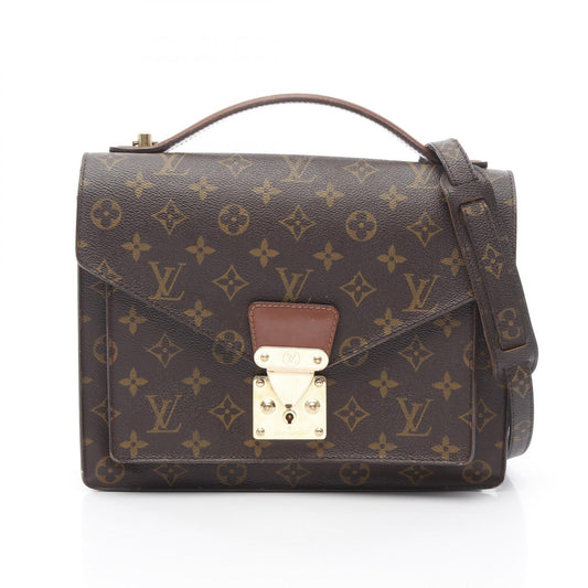 Louis Vuitton Monceau Monogram Handbag M51185