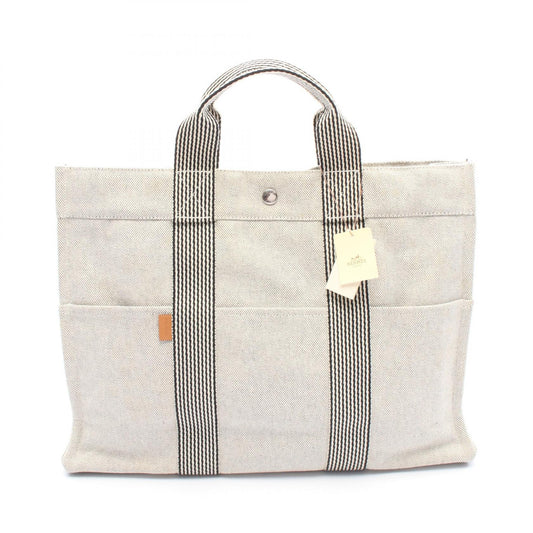 Hermes Canvas New Fourre-Tout MM Tote Bag