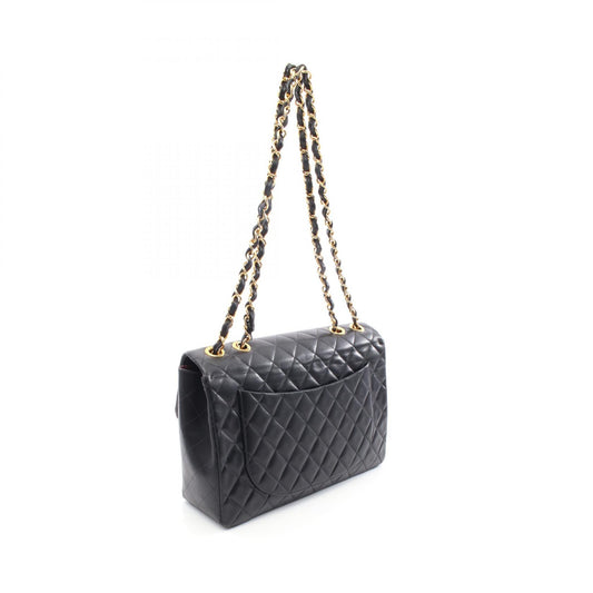 Chanel Lambskin Shoulder Bag Black