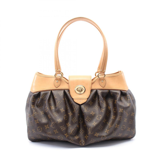 Louis Vuitton Boétie PM Handbag Monogram Brown