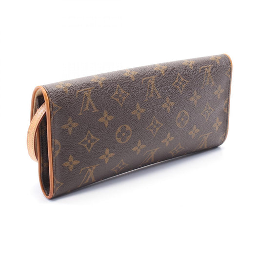 Louis Vuitton Pochette Twin GM Shoulder Bag Monogram