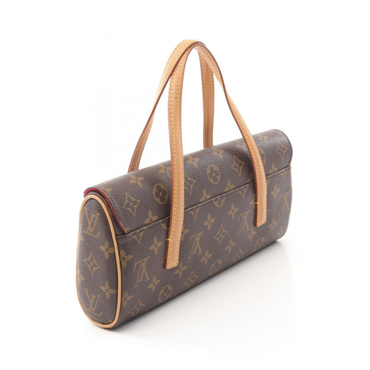 Louis Vuitton Sonatine Handbag Monogram Brown