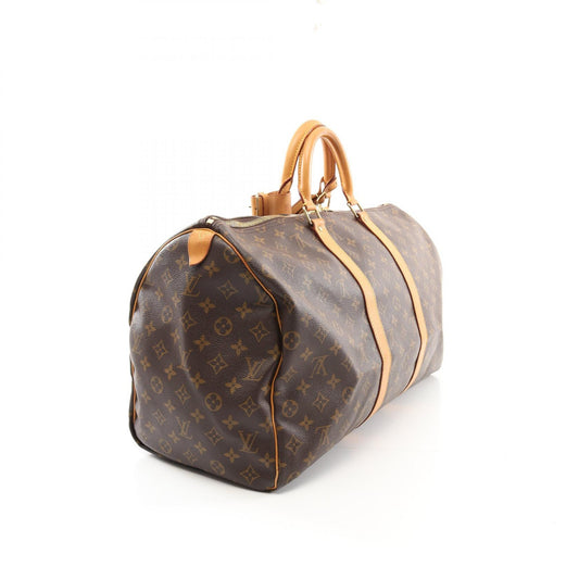 Louis Vuitton Keepall 50 Boston Bag Monogram Brown