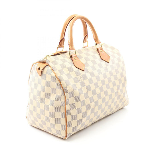 Louis Vuitton Speedy 30 Damier Azur Handbag N41533