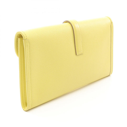 Hermes Jige Elan 29 Leather Clutch Bag