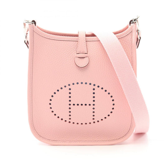 Hermes Evelyne TPM Rose Sakura Shoulder Bag