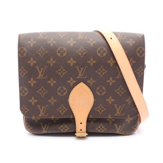Louis Vuitton Monogram Shoulder Bag Brown