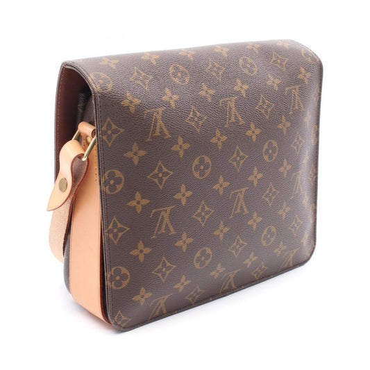 Louis Vuitton Monogram Shoulder Bag Brown