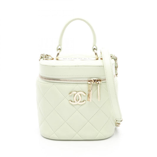 Chanel Trendy CC Lambskin Shoulder Bag Green