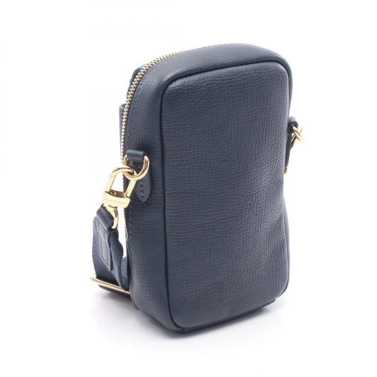 Louis Vuitton Double Phone Pouch Denim Leather