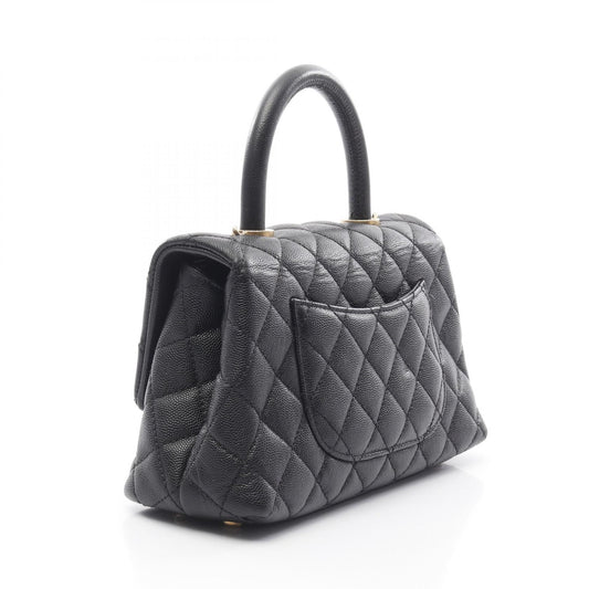 Chanel Coco Handle Flap Matelasse Leather Handbag