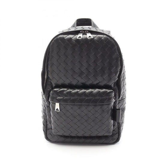 Bottega Veneta Leather Small Intrecciato Backpack