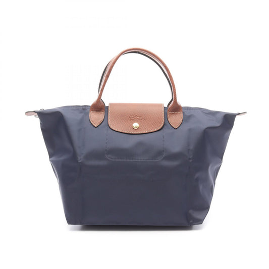 Longchamp Le Pliage Original M Nylon Leather Tote