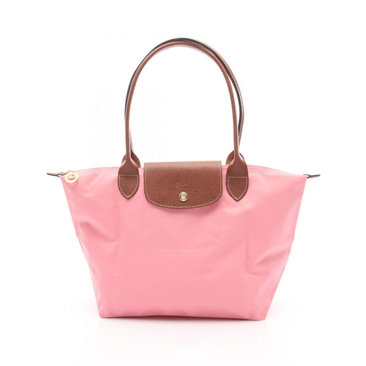 Longchamp Le Pliage Original M Nylon Leather Tote