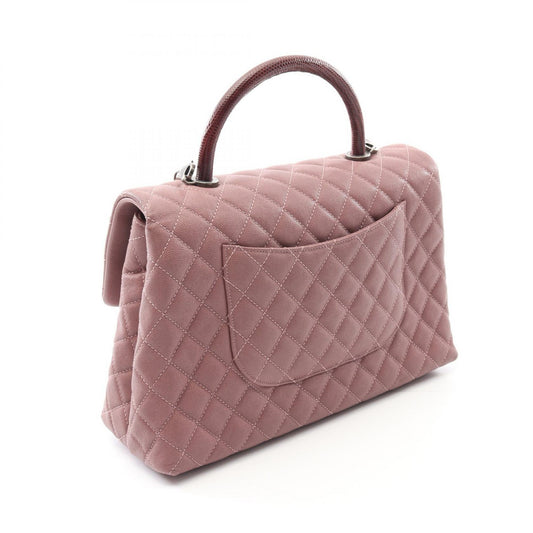 Chanel Caviar Skin Matelasse Coco Handle Handbag