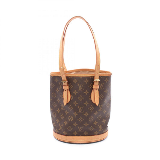Louis Vuitton Monogram Bucket PM Handbag M42238