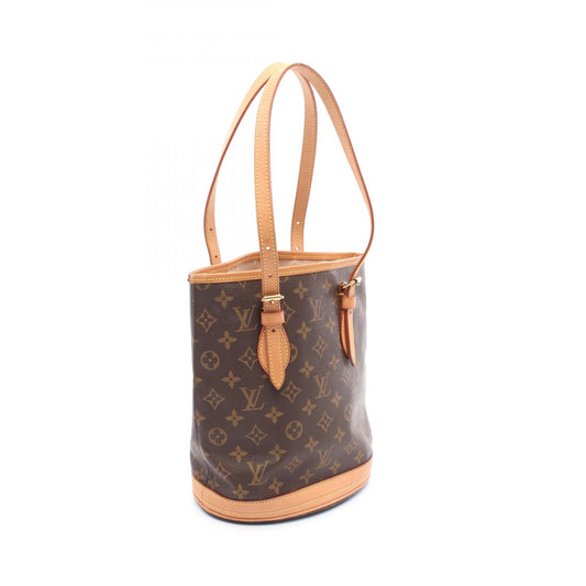Louis Vuitton Monogram Bucket PM Handbag M42238