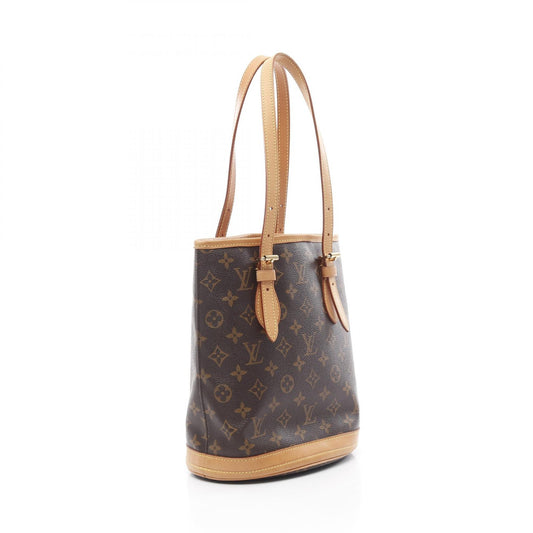 Louis Vuitton Monogram Bucket PM Handbag M42238