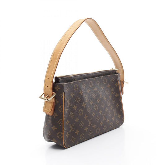 Louis Vuitton Vivacite GM Shoulder Bag Brown M51163