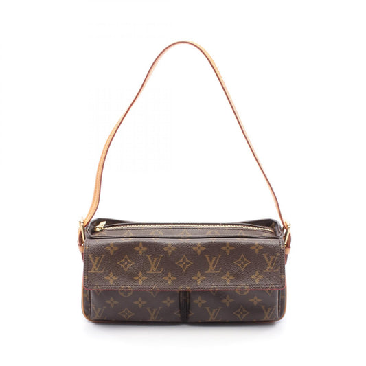 Louis Vuitton Vivacite MM Shoulder Bag Monogram