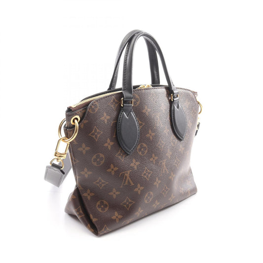 Louis Vuitton Monogram Noir Flower Zipped Tote Bag