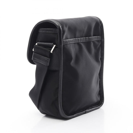 Prada Re-Nylon Saffiano Leather Shoulder Bag