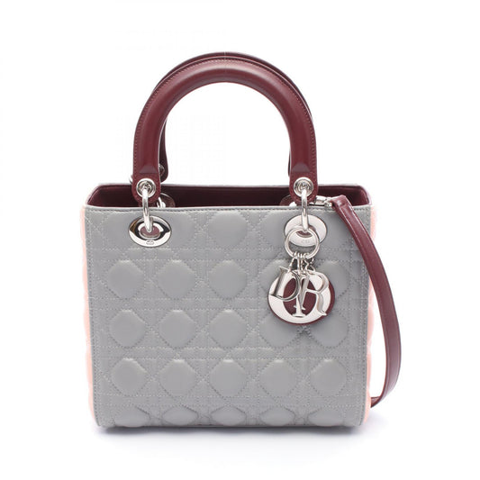 Dior Lady Dior Leather Handbag