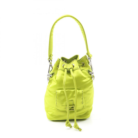 Fendi Mini Montresor Nylon Handbag Green