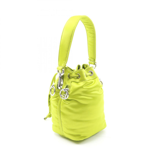 Fendi Mini Montresor Nylon Handbag Green