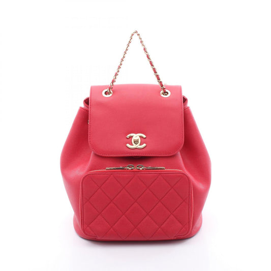 Chanel Caviar Skin Waist Bag Red