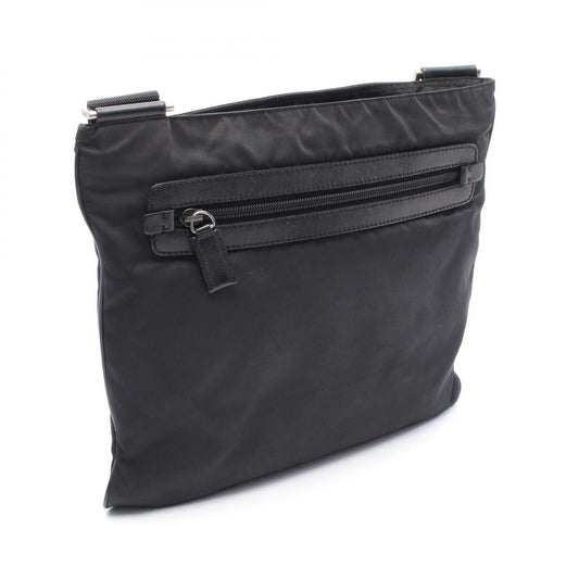 Prada Nylon Leather Shoulder Bag