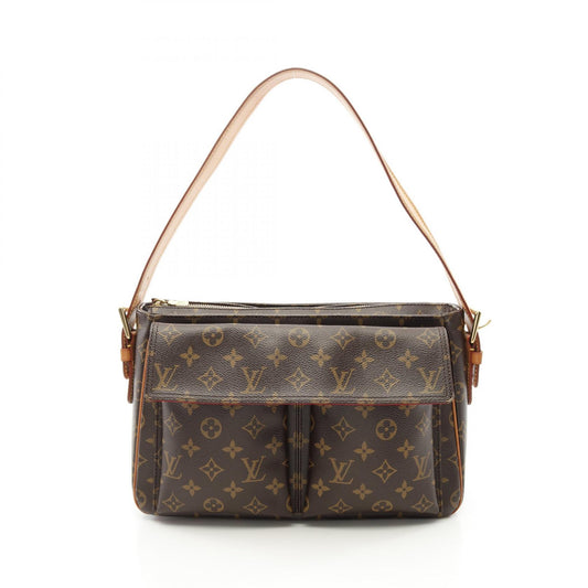 Louis Vuitton Monogram Vivacite GM Shoulder Bag M51163