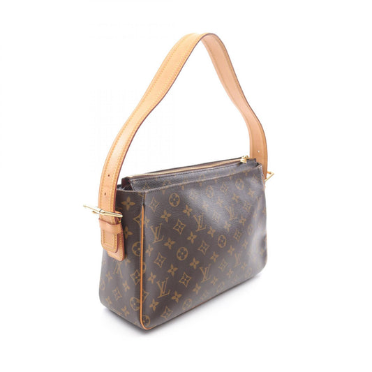 Louis Vuitton Vivacite GM Shoulder Bag Monogram Brown M51163