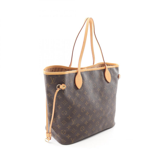 Louis Vuitton Neverfull MM Tote Bag Monogram Brown
