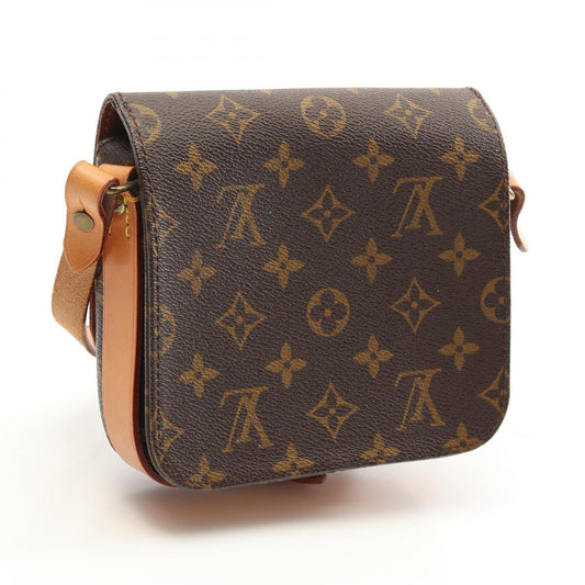 Louis Vuitton Cartouchiere PM Shoulder Bag Brown