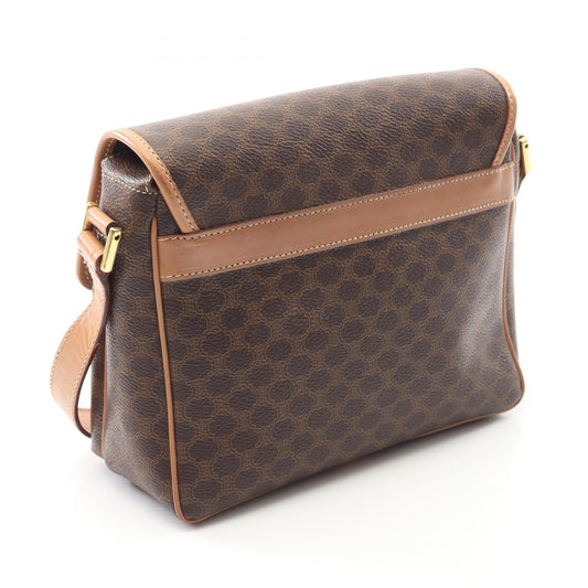 Celine Macadam Shoulder Bag PVC Leather