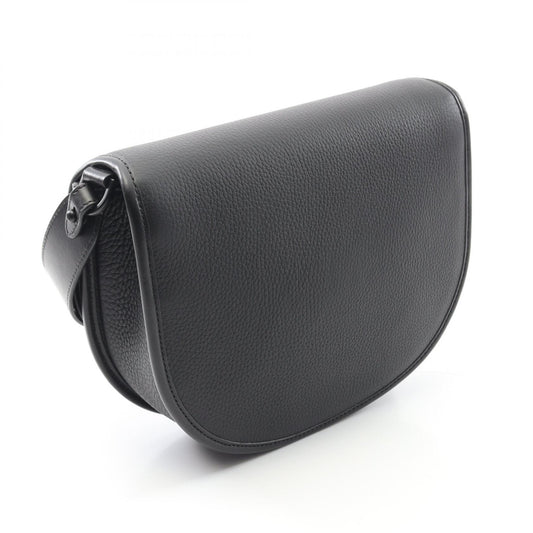 Dior Gallop Leather Shoulder Bag Black