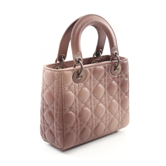 Dior Lady Dior Small Cannage Leather Handbag