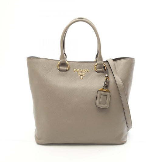 Prada Soft Calf Leather Tote Bag BN2865